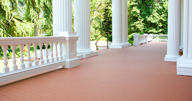 <p>Aeratis is a tongue & groove exterior flooring both covered & uncovered applications. Aeratis provides a more elegant exterior living space with functional distinction. Choose from a traditional painted porch look or the classic look of natural wood.</p>

