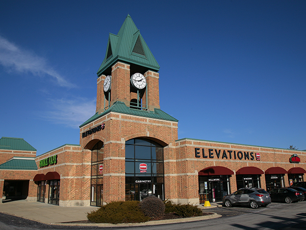 Elevations showroom location in St. Charles