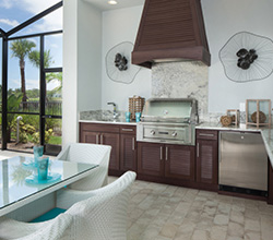 NatureKast Cabinets and Grill Exhaust Hood