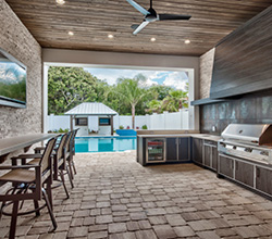 NatureKast Contemporary Outdoor Kitchen Cabinetry